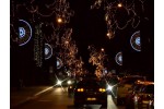 Kalėdų šviesos miestas Palanga suspindo tūkstančiais šventinių lempučių