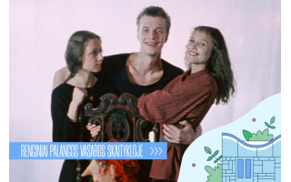 Lietuviška kino klasika. Raimundo Banionio filmo „Mano mažytė žmona“ peržiūra Palangos vasaros skaitykloje