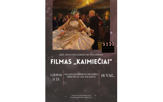 Filmo „Kaimiečiai“ peržiūra Palangos kurorto muziejuje