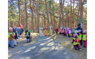 Kalbos dienoms „Atgijusios pasakos“ netradicinėje aplinkoje 