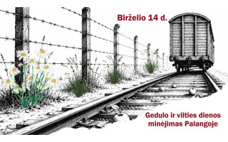 GEDULO IR VILTIES DIENOS MINĖJIMAS PALANGOJE