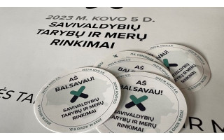 Savivaldybių tarybų ir merų rinkimų I ture aktyviausiai balsavo 65-74 metų amžiaus rinkėjai 