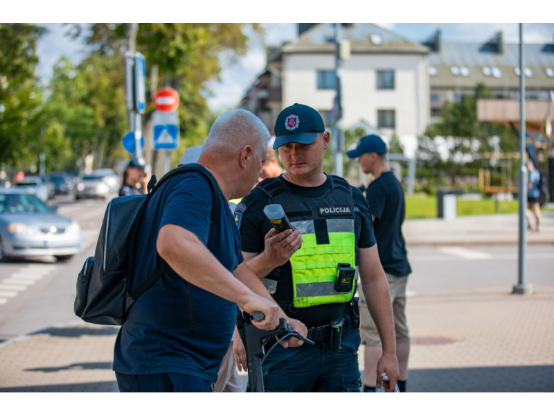 Per priemonę Palangoje nustatyta 14 KET pažeidimų