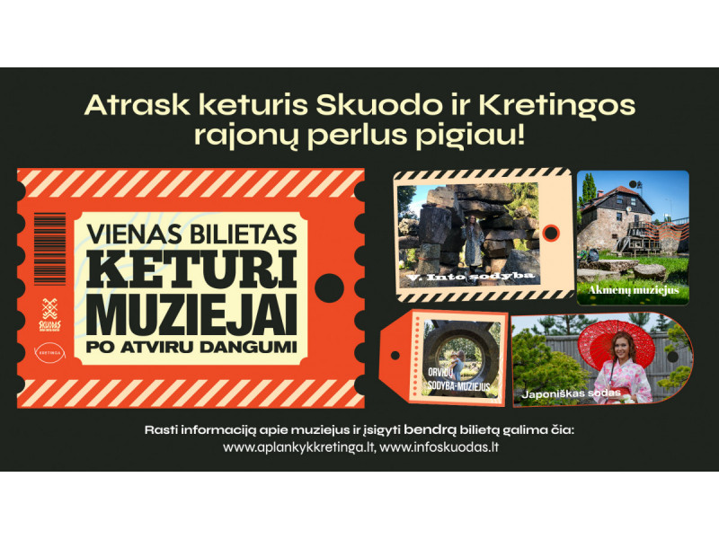 Kretingos ir Skuodo rajonai pristato unikalų turizmo produktą