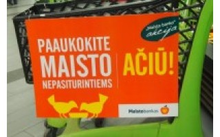 „Maisto banko“ akcijos metu sulaukta rekordinio dosnumo