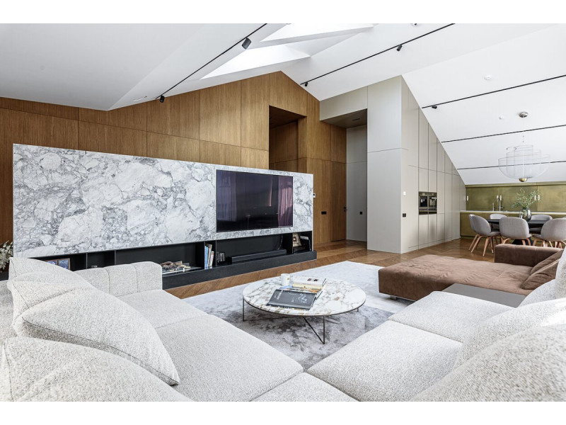 Sostinėje parduotas išskirtinis butas / „Baltic Sotheby's International Realty“ nuotr.
