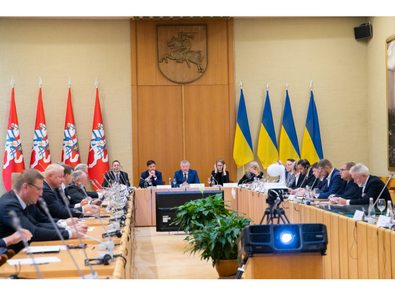 Mindaugas Skritulskas dalyvavo Seimo Ekonomikos posėdyje su Ukrainos Rados atstovais