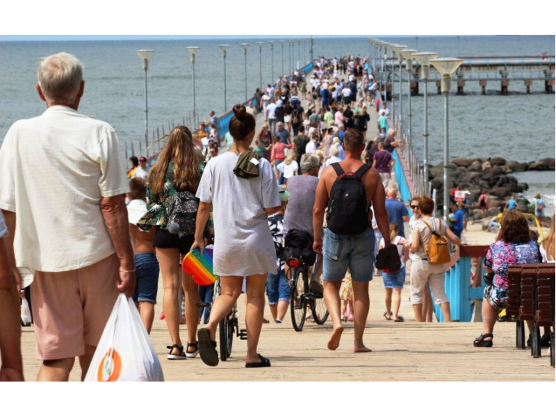 Tik Palangoje pastebimas turistų augimas – plius 9 proc. Delfi.lt nuotr.