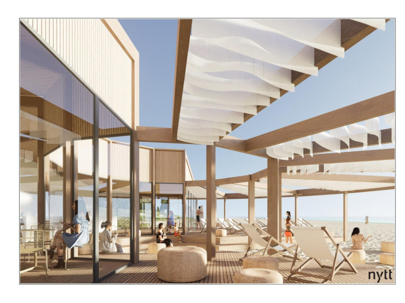 Palangos ir Šventosios paplūdimių paviljonų savininkai paviljono dizainą galės rinktis iš trijų pasiūlymų (NUOTRAUKOS)