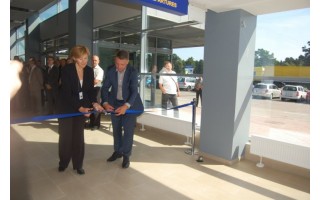 Atidarytas naujas Palangos oro uosto keleivių terminalas 