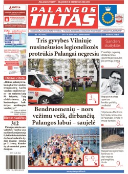 Palangos tilto laikraštis, Data: 2017-03-16, Numeris: 19(1550) 