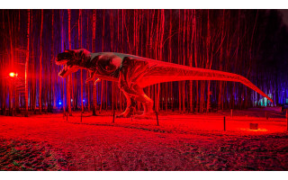 NEĮTIKĖTINA: ŠVYTINTYS DINOZAURAI, GYVATĖS IR PAŠĖLĘS KALĖDŲ SENELIS