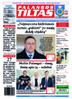 Palangos tilto laikraštis, Data: 2016-10-03, Numeris: 74(1508) 