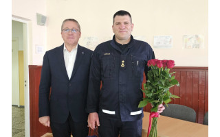 Pasveikino Palangos ugniagesių gelbėtojų vadą Vidmantą Jarulį gražaus gimtadienio proga 