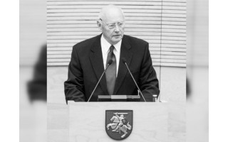 MIRĖ LIETUVOS NEPRIKLAUSOMYBĖS AKTO SIGNATARAS L. N. RASIMAS