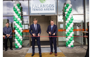 Palangoje atidarytas „Norfa“ prekybos centras su teniso arena (FOTO GALERIJA)