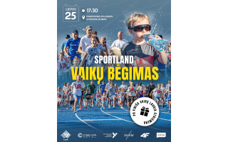 Europos sporto miestas Palanga kviečia sportuoti - praėjusiais metais daug dėmesio sulaukęs ir begalę emocijų dovanojęs „Sportland“ vaikų bėgimas grįžta