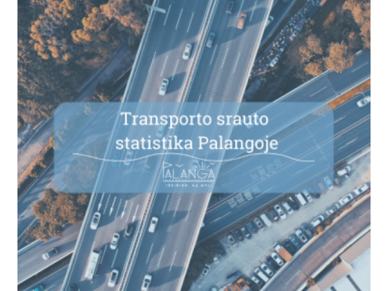 Transporto srautų statistika Palangoje