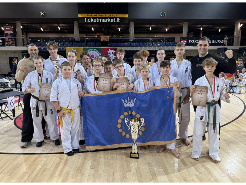 Karate kiokušin mokykla „Shodan“ - stipriausia moksleivių komanda 17-us metus iš eilės 