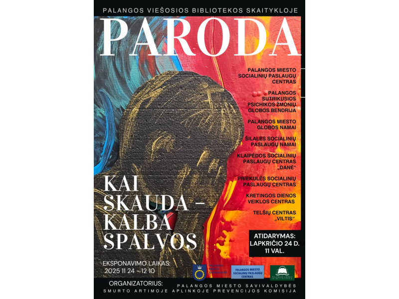 Palanga jungiasi prie tarptautinės iniciatyvos „16 dienų prieš smurtą prieš moteris“ bei kviečia kalbėti, išgirsti ir veikti