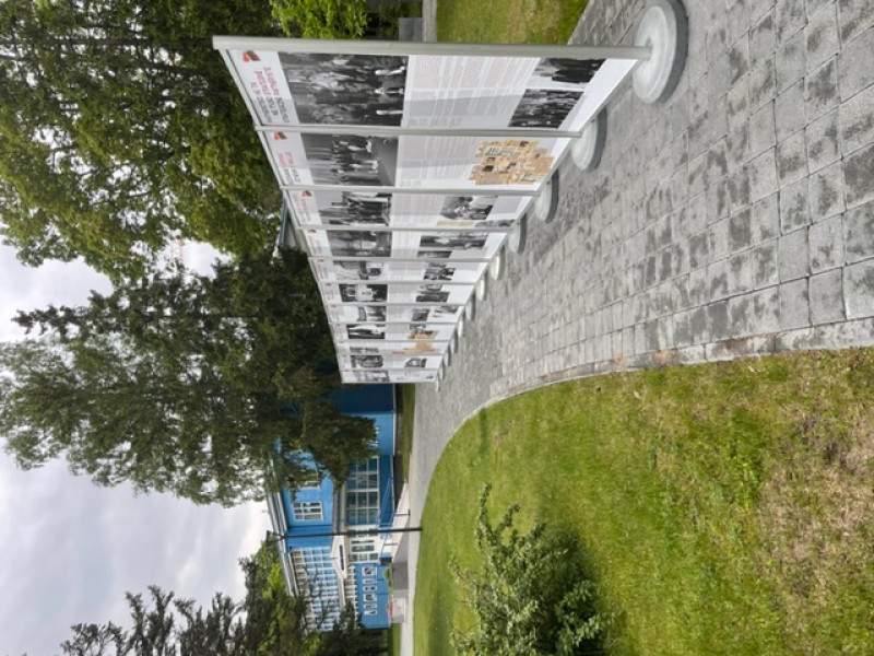 Antano Mončio namų-muziejaus prieigose veikia lauko paroda "Lenkija ir Lietuva - kartu vardan laisvės"