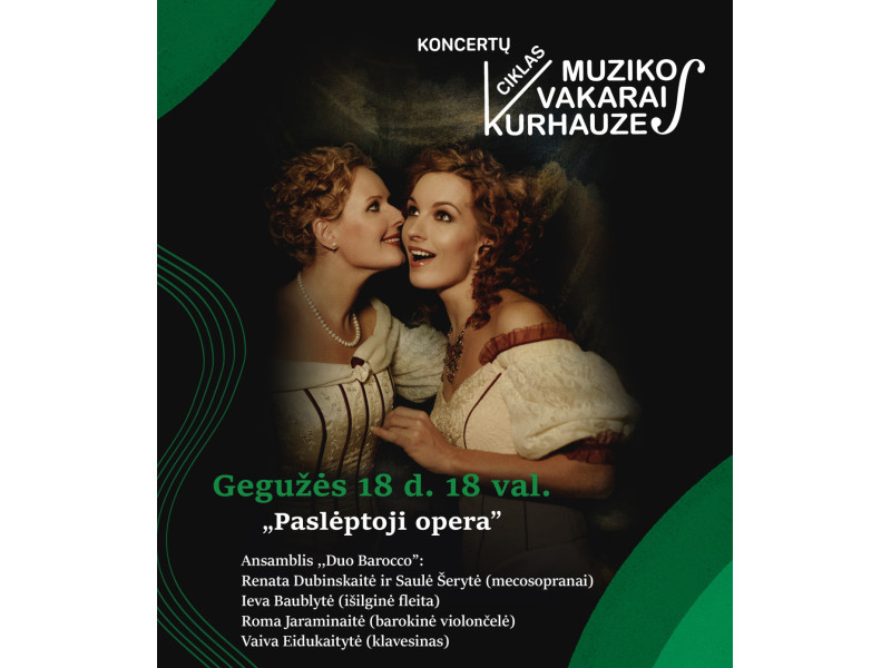 KURHAUZO SCENOJE ATGIS XVII a. SEMIOPERŲ DEIVĖS, FĖJOS, RAGANOS IR KITI PERSONAŽAI
