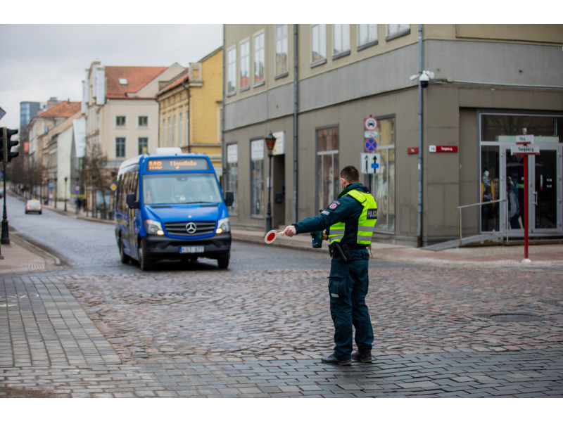 Per savaitę Klaipėdos apskrities kelių policijos pareigūnai nustatė 12 neblaivių vairuotojų
