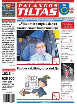Palangos tilto laikraštis, Data: 2019-01-27, Numeris: 4 (1679) 