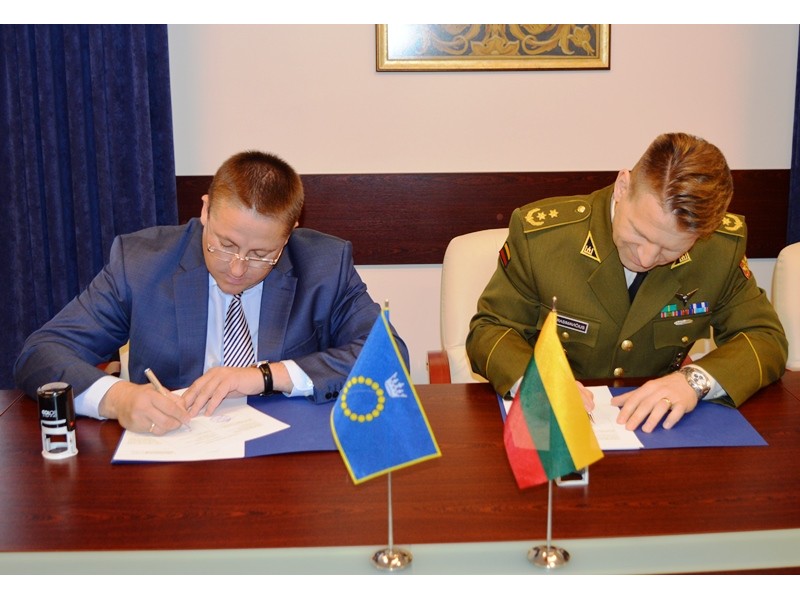 Palanga pasirašė sutartį su LK Krašto apsaugos Savanorių pajėgų Žemaičių apygardos 3-iąja rinktine