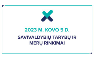 Pradedami platinti Pranešimai apie rinkimus. Jie po namus bus išnešioti iki vasario 25 d.