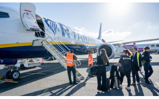 Dėl rūko Palangoje nenusileido iš Londono skridęs „Ryanair“ lėktuvas