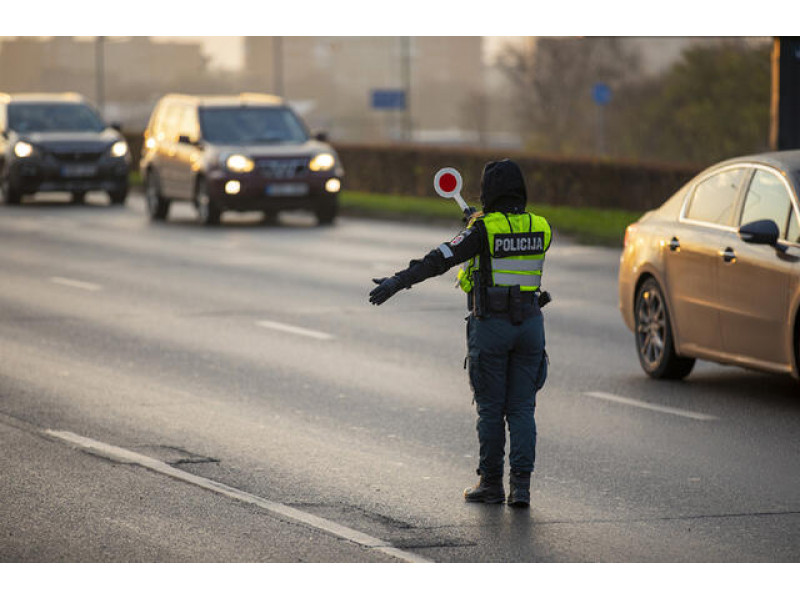 Klaipėdos apskrities kelių policijos pareigūnai praėjusią savaitę užfiksavo apie 500 KET pažeidimų