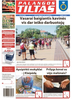 Palangos tilto laikraštis, Data: 2011-08-22, Numeris: 64 (1008) 