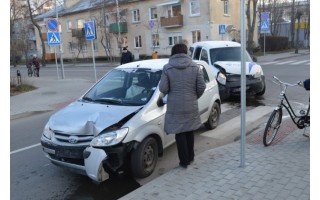  Žvejų gatvės sankryžoje-vėl avarija