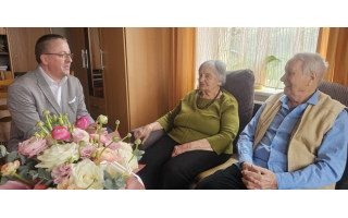 Palangoje pasveikinta garbingo amžiaus sulaukusi gyventoja: 101-asis pavasaris – ypatinga sukaktis