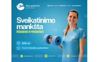 Palangos baseine - sveikatinimo mankšta