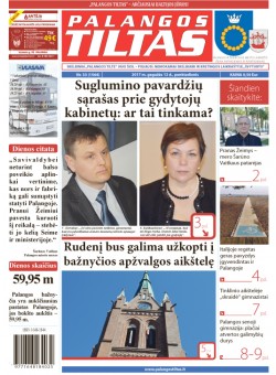 Palangos tilto laikraštis, Data: 2017-05-11, Numeris: 33 (1564) 