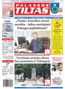 Palangos tilto laikraštis, Data: 2016-02-22, Numeris: 14(1448) 