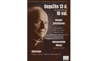 ATŠAUKTA. Knygos „Gyvenimas. Koks jis buvo. Monsinjoro Kazimiero Vasiliausko biografija“ pristatymas