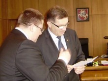Premjeras A. Butkevičius: „Š. Vaitkus man pasirodė esąs meras, gerai suvokiantis miesto reikalus ir jų situaciją, tiek ekonominę, tiek socialinę”.