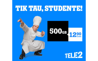 „Tele2“ pasiūlymai studentams: geriausios kainos studijoms reikalingiems įrenginiams