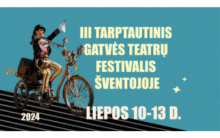 Gatvės teatrų festivalis Šventojoje kelia tarptautines bures
