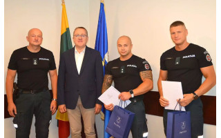 Vasarą į kurortą atvyko ne poilsiauti: sulaukė Palangos mero padėkos