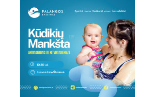 Kūdikių mankšta - Palangos baseine