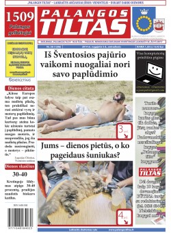 Palangos tilto laikraštis, Data: 2014-08-04, Numeris: 58(1256) 