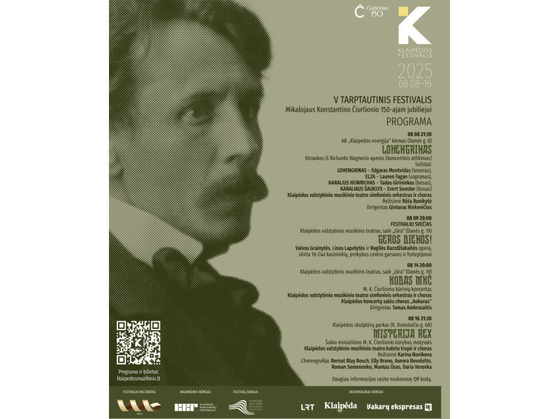 V TARPTAUTINIS FESTIVALIS Mikalojaus Konstantino Čiurlionio 150-ajam jubiliejui