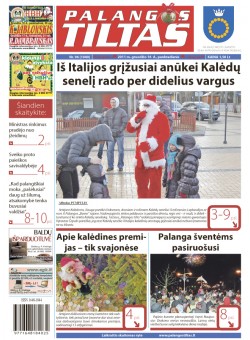 Palangos tilto laikraštis, Data: 2011-12-15, Numeris: 96 (1040) 