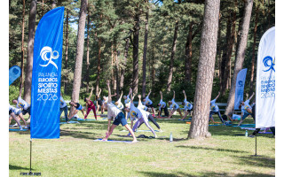 Palangoje paminėta Tarptautinė jogos diena