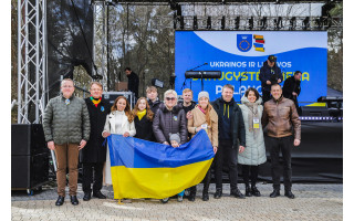 Palangoje šeštadienį nušurmuliavo kilnių širdžių renginys „Lietuvos ir Ukrainos draugystės diena“ (NUOTRAUKŲ GALERIJA)