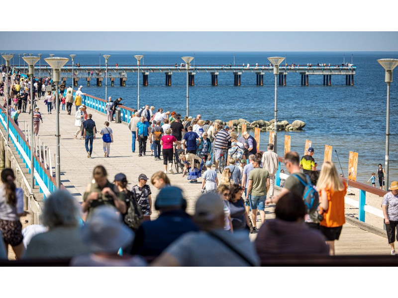 Fantastiškas oras Palangoje per Gintarinį savaitgalį. FOTO: Aldas Ten / F360.LT